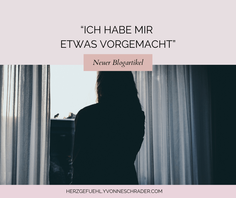 Blogartikel: Ich habe imr etwas vorgemacht